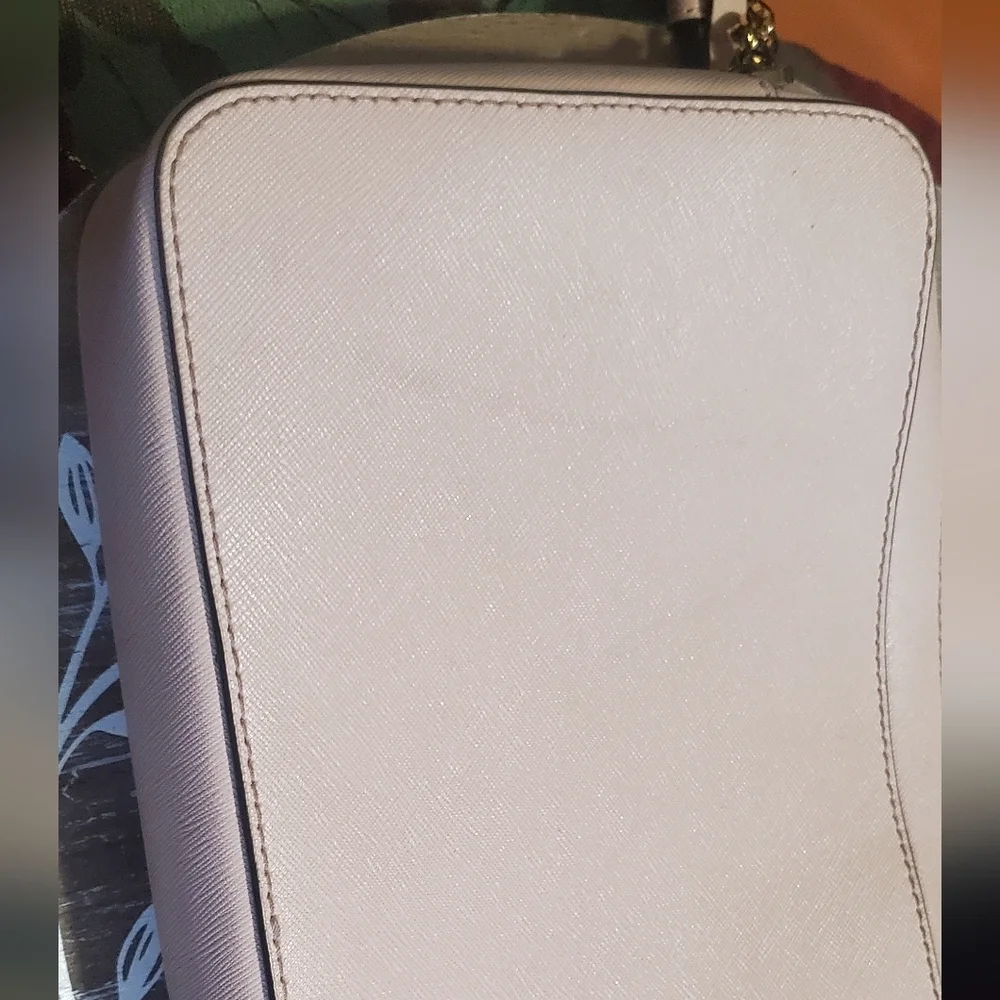 Michael Kors Light Pink/Rose Jet Set Medium Leather Crossbody